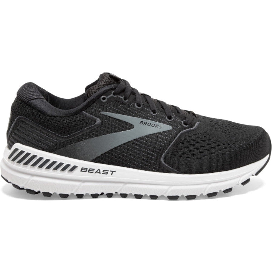 Men's Brooks Beast '20, Black/Ebony/Grey, 12.5 2E Wide