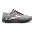 Men's Brooks Beast GTS 23, Grey/Scarlet/Ebony, 8.5 2E Wide