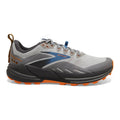 Men's Brooks Cascadia 16, Oyster Mushroom/Alloy/Orange, 15 D Medium