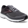Men's Brooks Dyad 11, Blackened Pearl/Alloy/Red, 11 2E Wide