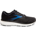 Men's Brooks Dyad 11, Black/Ebony/Blue, 9 4E Extra Wide