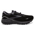 Men's Brooks Ghost 15 GTX, Black/Blackened Pearl/Alloy, 11 D Medium