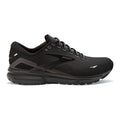 Men's Brooks Ghost 15, Black/Black/Ebony, 12 2E Wide