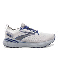 Men's Brooks Glycerin StealthFit GTS 20, Oyster/Alloy/Blue Depths, 13 D Medium