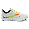 Men's Brooks Launch 9, White/Pink/Nightlife, 9.5 D Medium