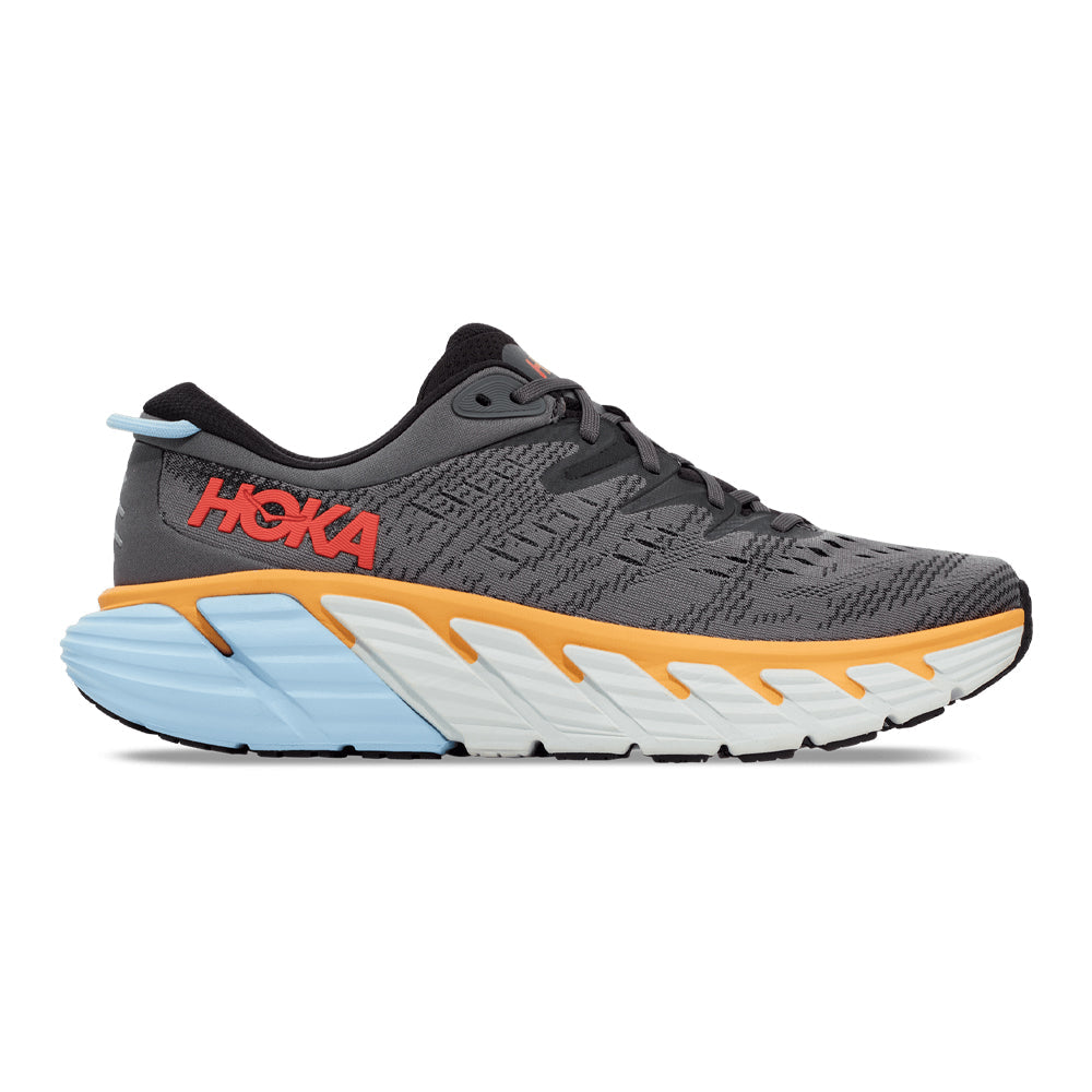 Men's Hoka One One Gaviota 4, Castlerock/Anthracite, 11.5 D Medium