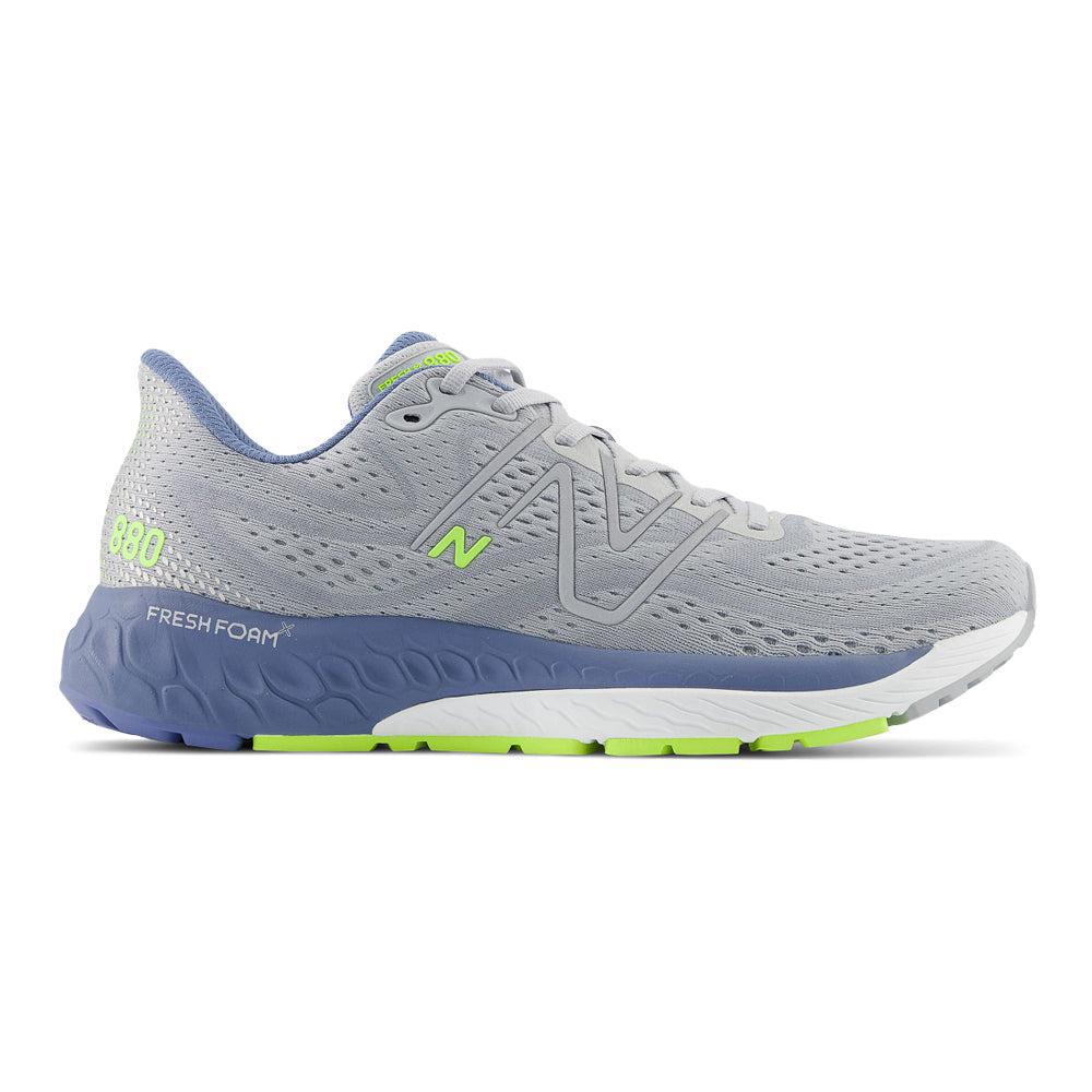 Men's New Balance Fresh Foam X 880v13, Aluminum Grey/Mercury Blue, 9 D Medium