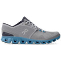 Men's On Cloud X, Alloy/Niagra, 10 D Medium