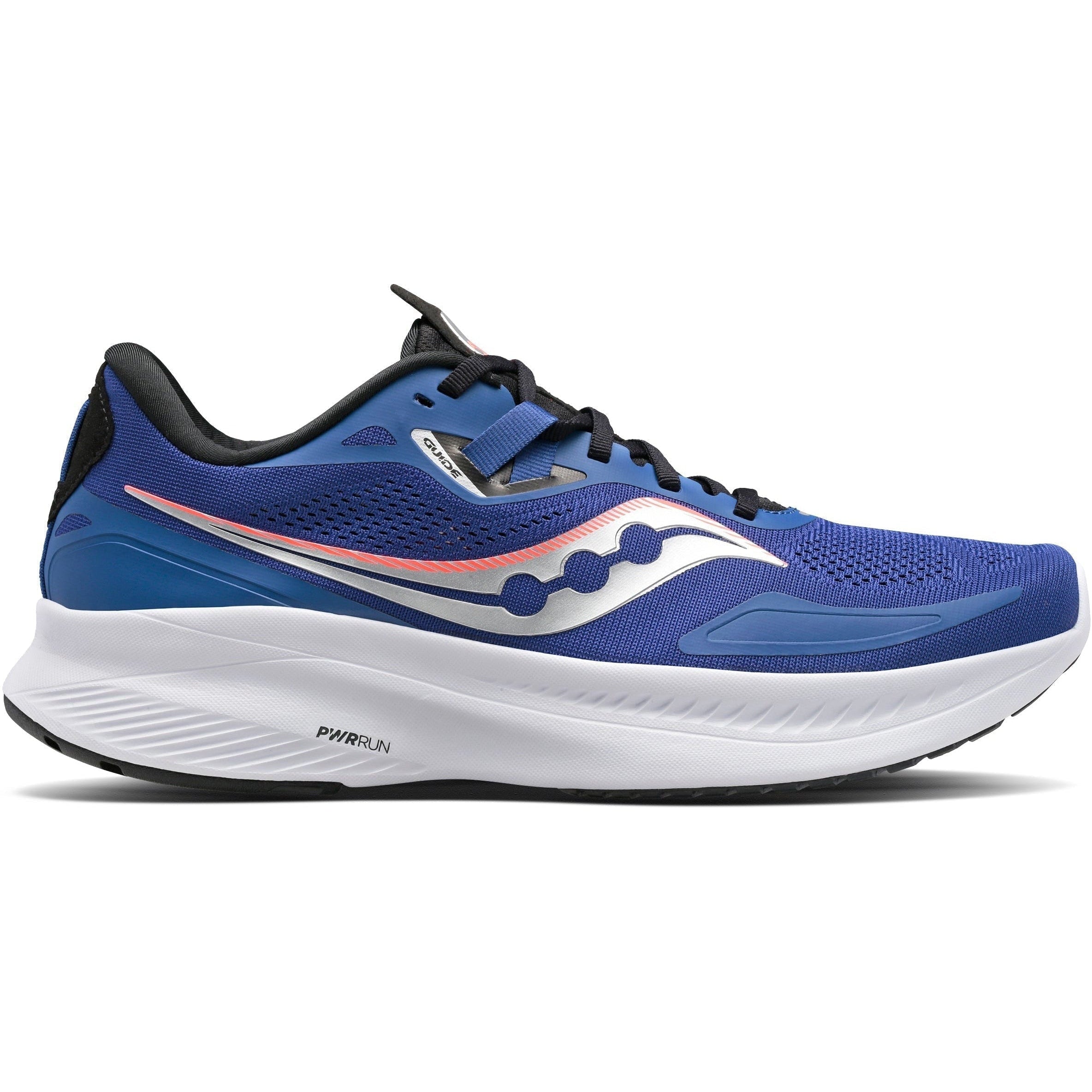 Men's Saucony Guide 15, Sapphire/Black, 11.5 D Medium