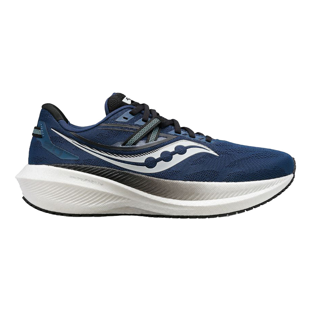 Men's Saucony Triumph 20, Twilight/Black, 12.5 D Medium