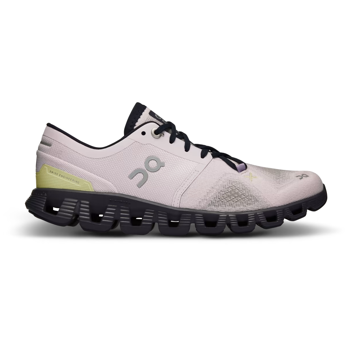 Women's On Cloud X 3, Orchid/Iron, 8 B Medium