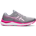 Women's Asics Gel-Cumulus 24, Sheet Rock/Pink Glo, 9 B Medium