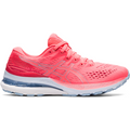 Women's Asics Gel-Kayano 28, Blazing Coral/Mist, 10.5 B Medium