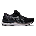 Women's Asics Gel-Nimbus 23, Black/White, 7.5 D Wide