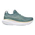 Women's Asics Gel-Nimbus 25, Foggy Teal/Champagne, 8 B Medium
