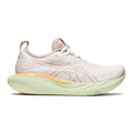Women's Asics Gel-Nimbus 25, CREAM/FAWN, 8 B Medium