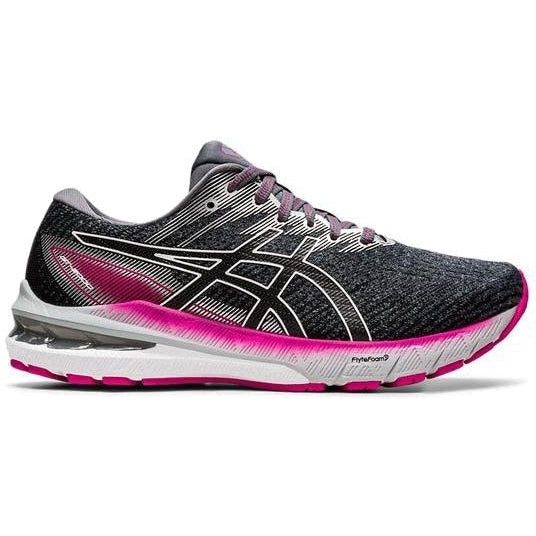 Women's Asics GT-2000 10, Sheet Rock/Pink Rave, 10.5 2A Narrow