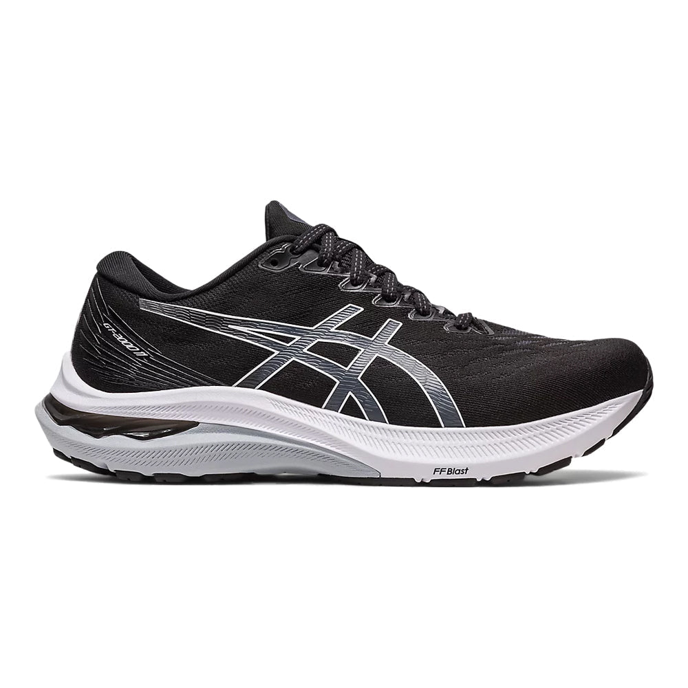 Women's Asics GT-2000 11, Black/White, 10.5 2A Narrow
