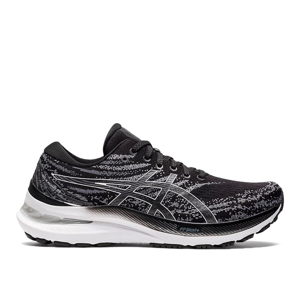 Women's Asics Gel-Kayano 29, Black/White, 9.5 B Medium
