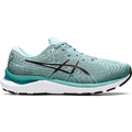 Women's Asics Gel-Cumulus 24, Oasis Green/Black, 12 B Medium