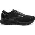 Women's Brooks Adrenaline GTS 22, Black/Black/Ebony, 7.5 B Medium