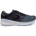 Women's Brooks Adrenaline GTS 22, Lavender/Black/Grey, 8.5 B Medium