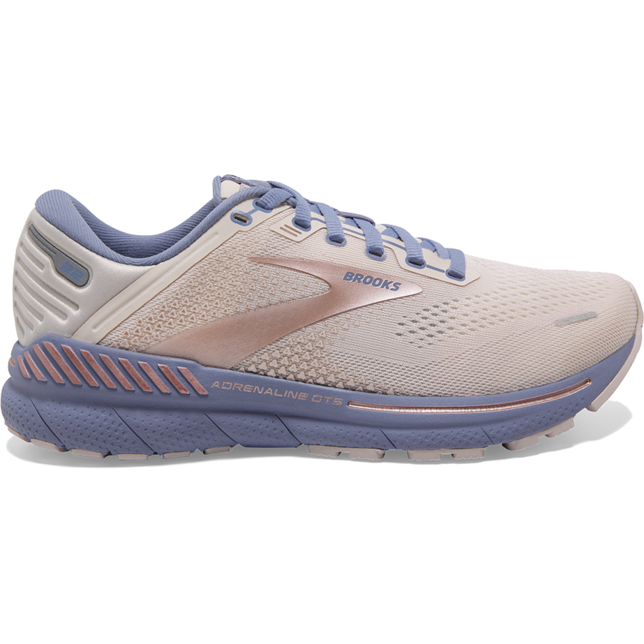 Women's Brooks Adrenaline GTS 22, Lilac/Tempest/Pink, 10.5 B Medium