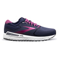 Women's Brooks Ariel '20, Peacoat/Vivid Viola/White, 10 D Wide