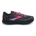 Women's Brooks Divide 3, Ebony/Black/Diva Pink, 6 B Medium