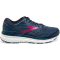 Women's Brooks Dyad 11, Blue/Navy/Beetroot, 10.5 2E Extra Wide