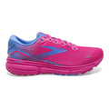 Women's Brooks Ghost 15, Pink Glo/Blue/Fuchsia, 8 B Medium