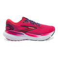 Women's Brooks Glycerin GTS 21, Raspberry/Estate Blue, 8 B Medium