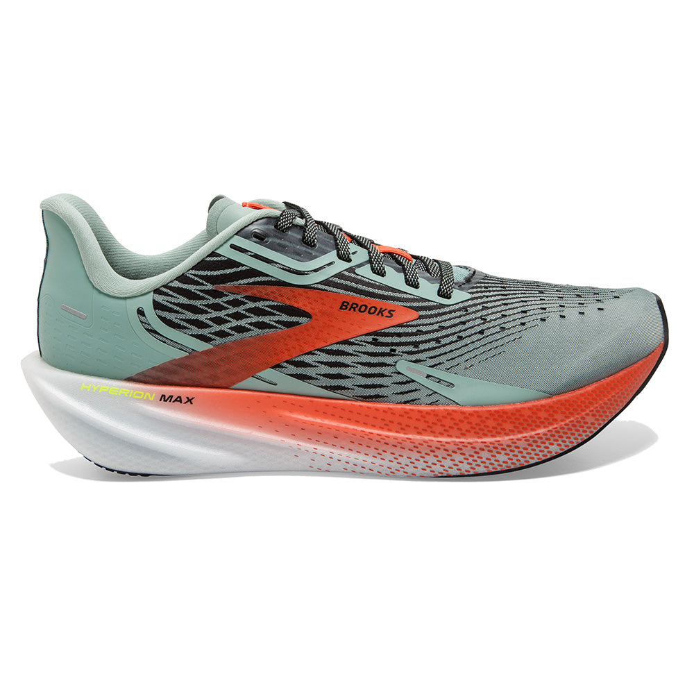 Women's Brooks Hyperion Max, Blue Surf/Cherry/Nightlife, 10 B Medium