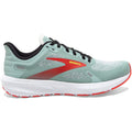 Women's Brooks Launch 9, Blue Surf/Black/Cherry Tomato, 9.5 B Medium
