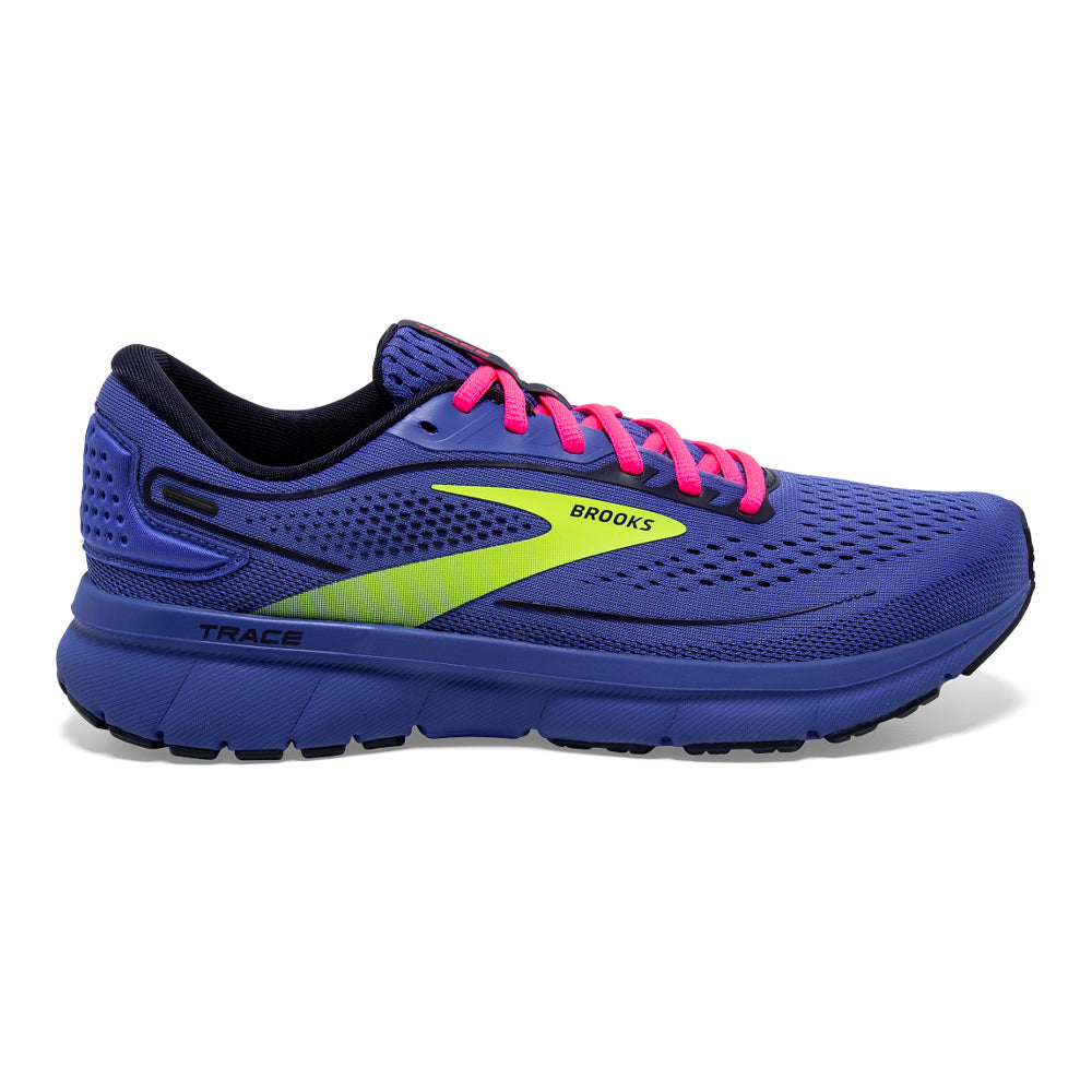 Women's Brooks Trace 2, Blue/Pink/Nightlife, 11 B Medium
