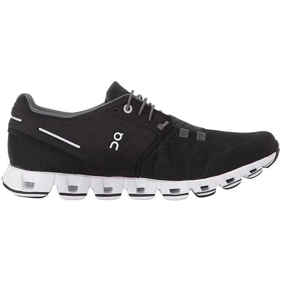 Women's On Cloud, Black/White, 7.5 B Medium