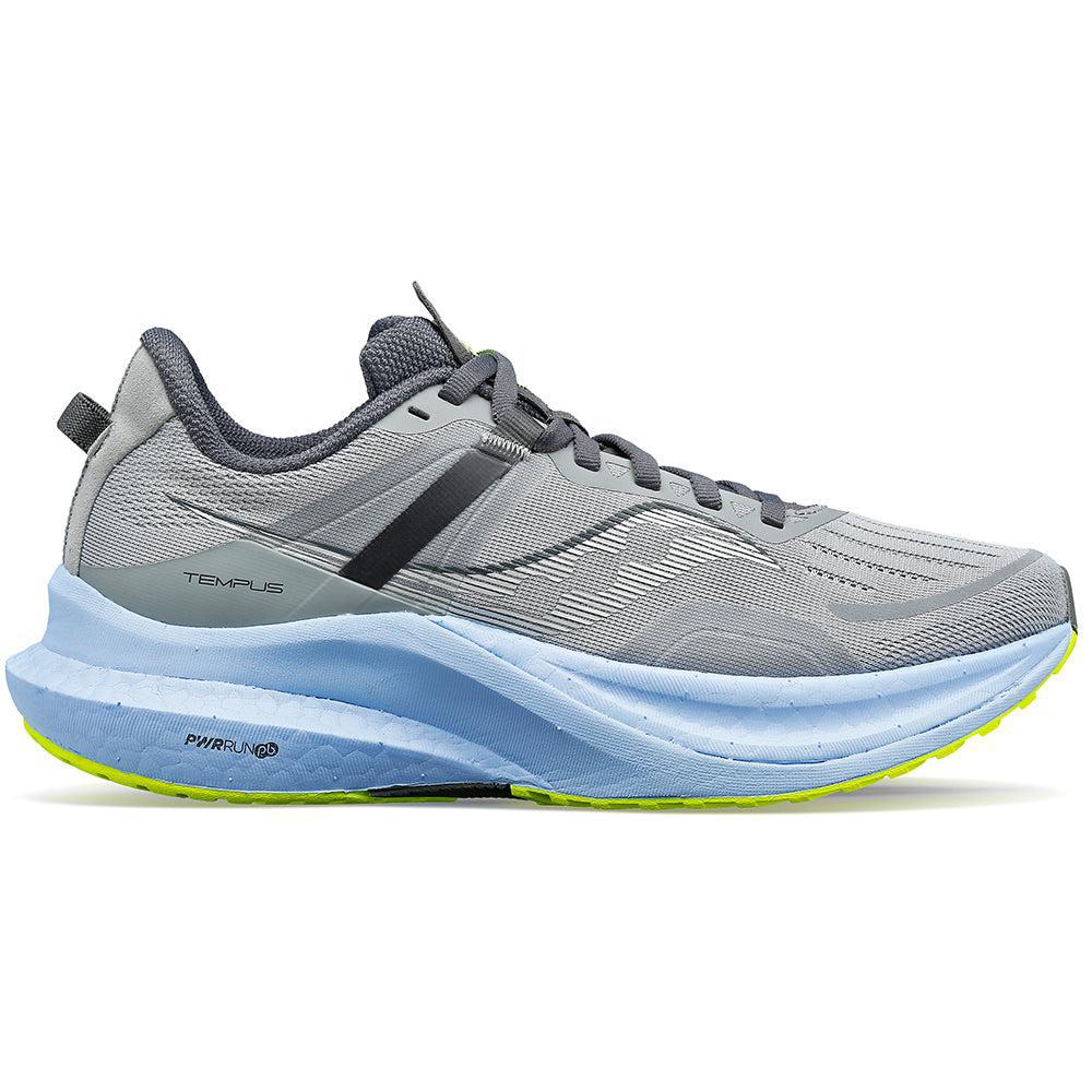 Women's Saucony Tempus, Fossil/Ether, 8.5 B Medium