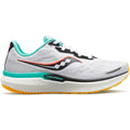 Women's Saucony Triumph 19, Black/White/Vizi, 7.5 B Medium