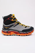 Women's Hoka One One Tor Ultra Hi WP, Black/Flame, 9.5 B Medium