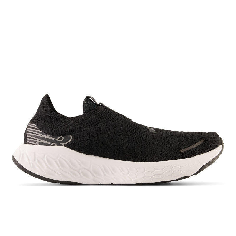 Men's New Balance Fresh Foam X 1080 Unlaced, Black/White, 8 D Medium