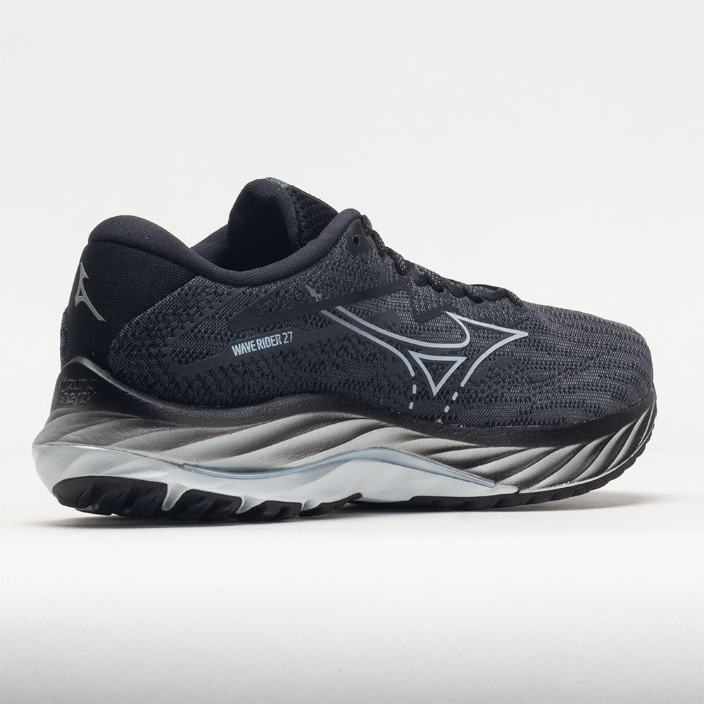 Mizuno Wave Rider 27 Mesh Men's  Ebony/Illusion Blue