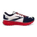 Women's Brooks Trace 2, Red/White/Navy, 11 B Medium