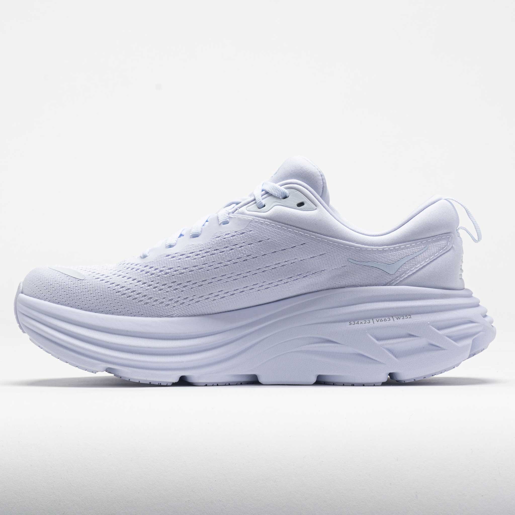 HOKA Bondi 8 Men's  White/White